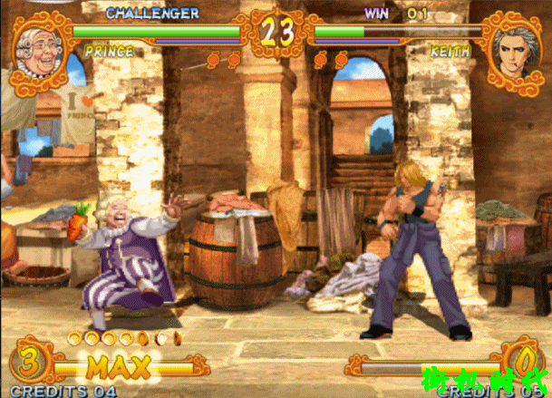 街機(jī)《豪血寺一族》讓人亢奮的變身，烈火奶奶瞬間變成高貴女騎士