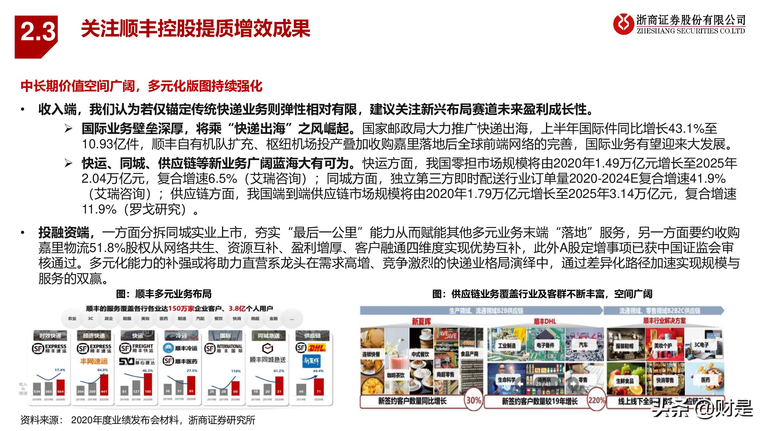 交运物流行业秋季策略：电商快递搏弹性，公铁港口谋稳健