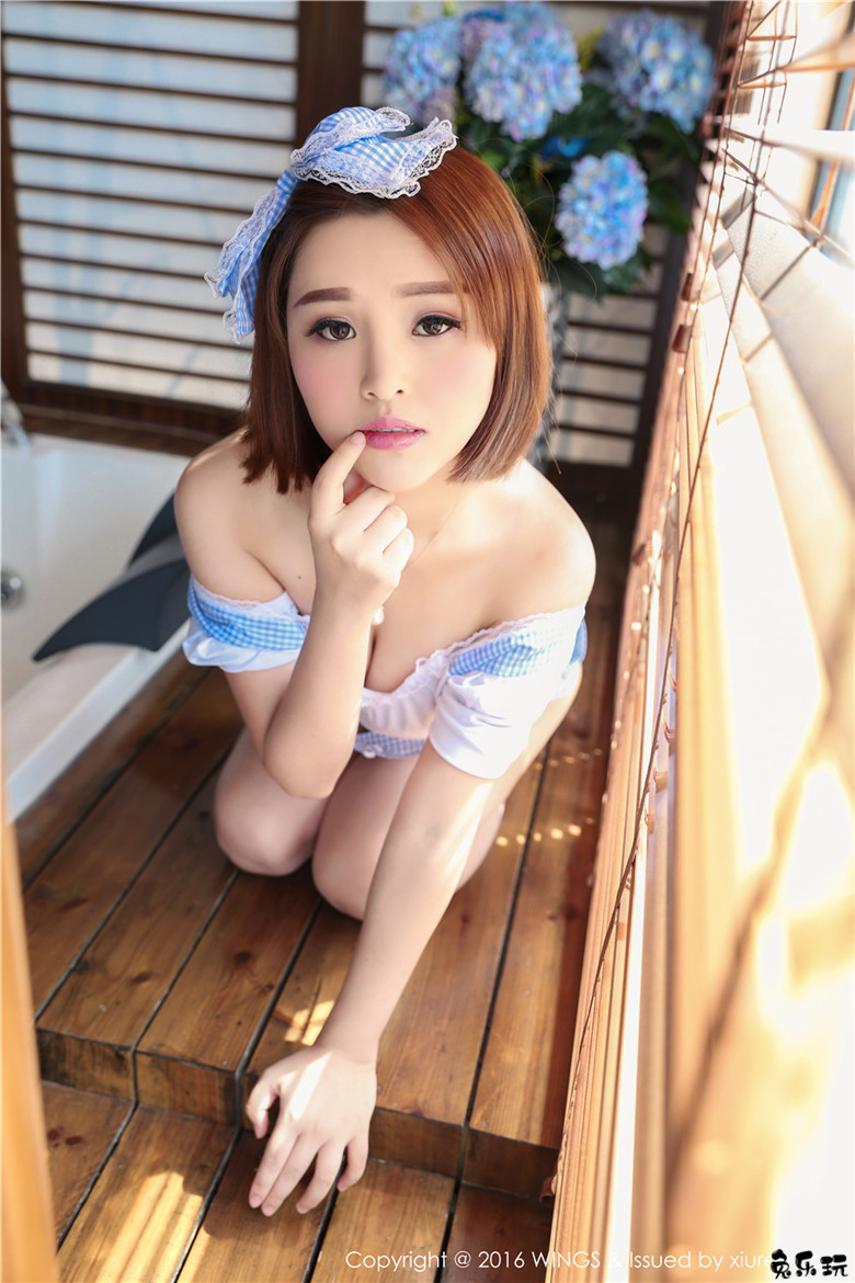 【WingS影私荟】2016.09.22 Vol.016 吉雅子美胸写真