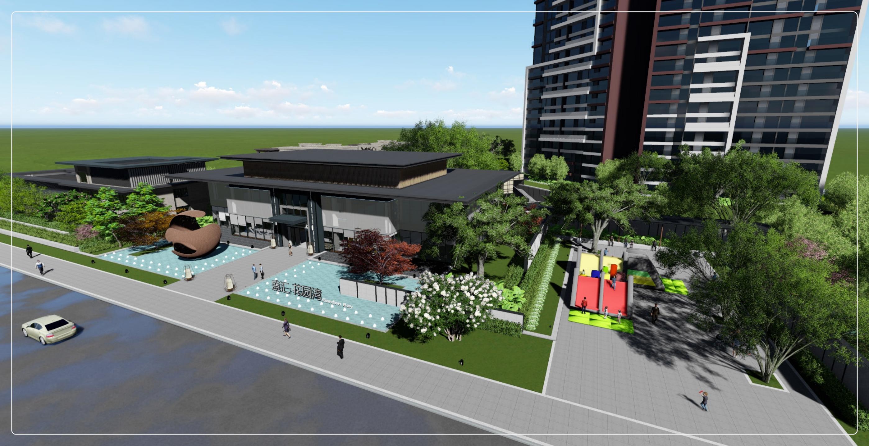 2018盛汇花园湾新都心新生活展示中心开放活动方案