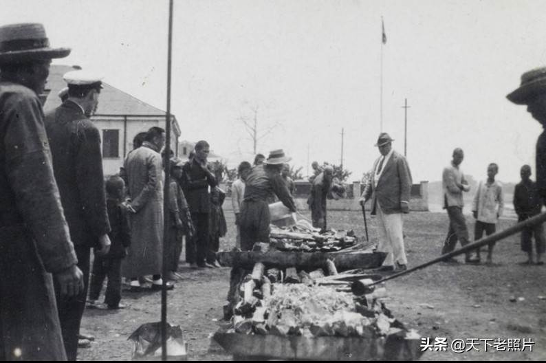 1920年广西南宁老照片 百年前的南宁海关旧影像
