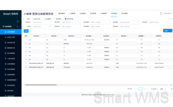 Smart WMS 快速周转类型仓库管理信息化解决方案