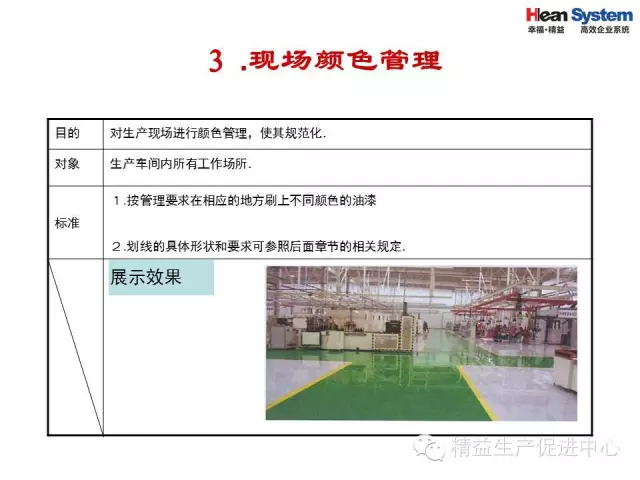 「精益学堂」目视化管理