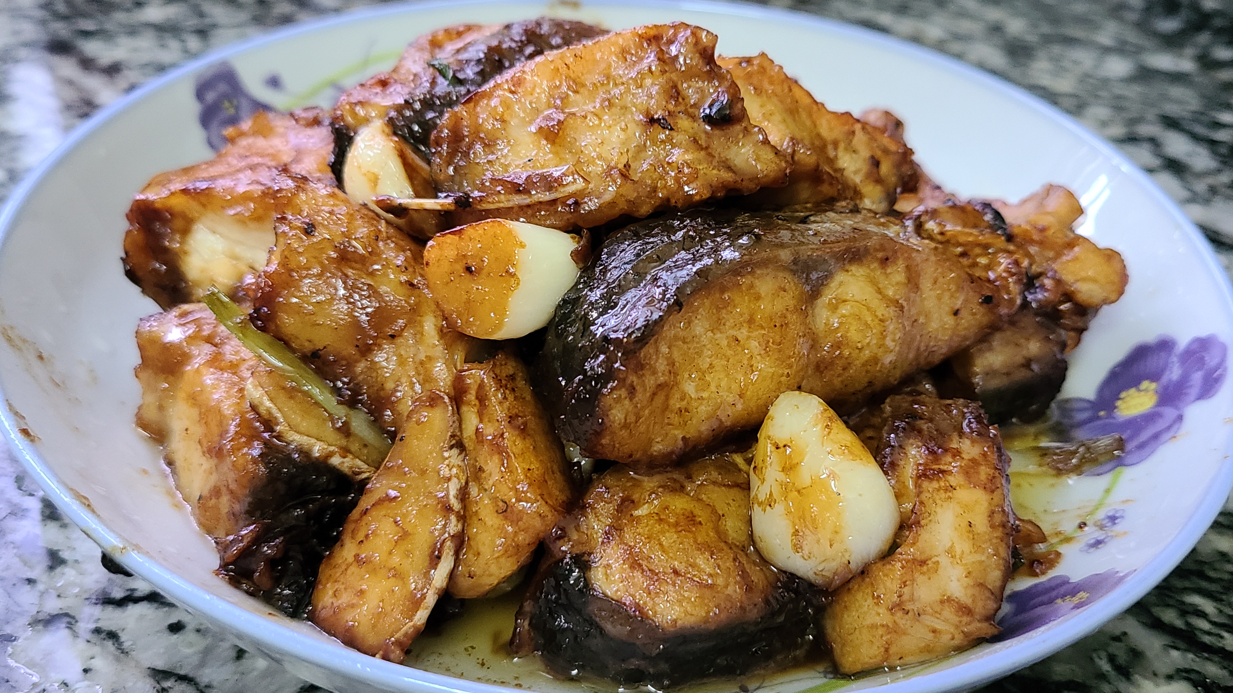 I love this method of fish meat. It has a strong fragrance and good taste.