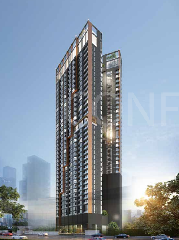 曼谷新CBD拉抛区双轨交汇高奢公寓 | The Crest Park Residences