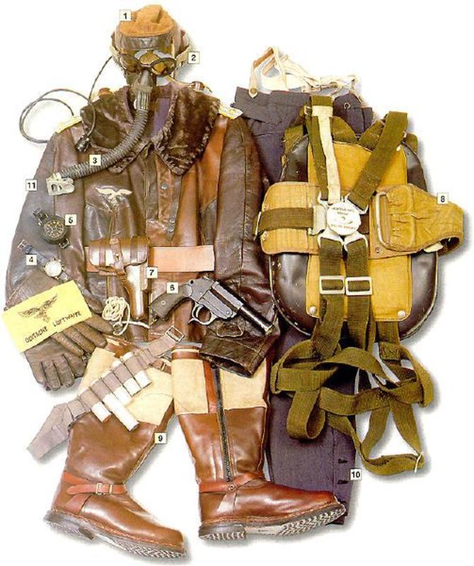 二战各国单兵装备(军服)清单,德军队的最精