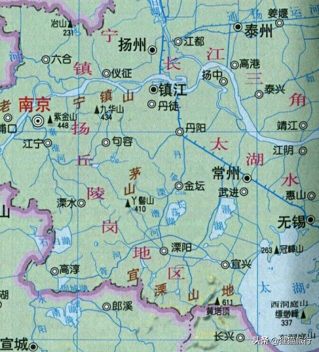 常州,差点就没有太湖和长江了