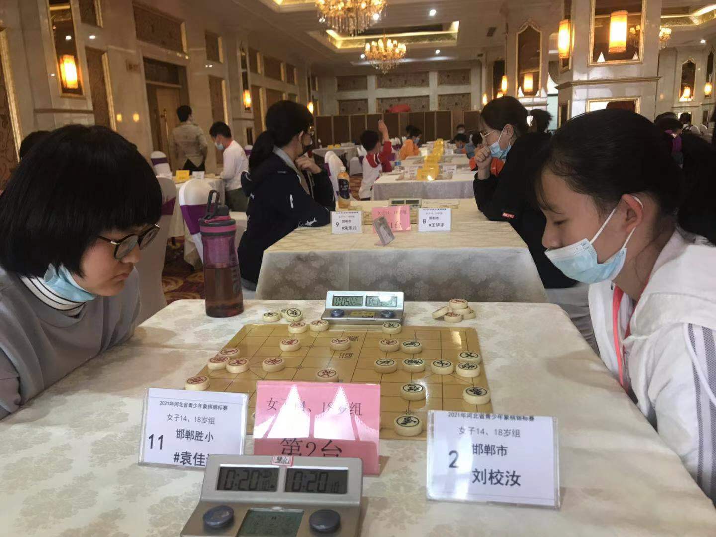 河北省青少年象棋锦标赛完美收官 邯郸喜获八金