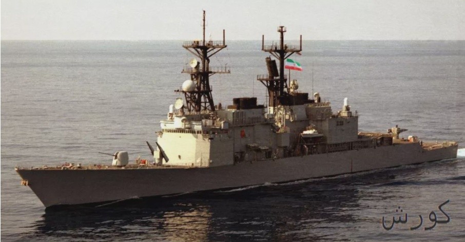 伊朗海军遭到重创，大型补给舰着火沉没 只有中国才能帮助解决问题