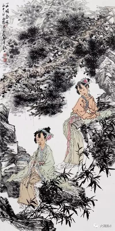 浓墨重彩写神韵——著名画家徐惠泉的墨彩人生