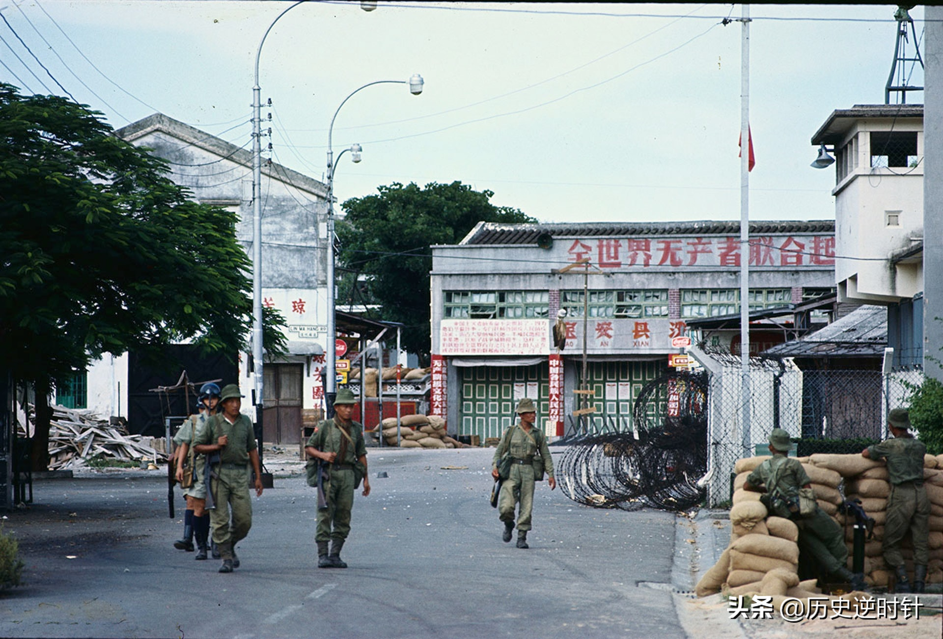 1967年，英国特种部队被深圳搬运工缴枪34支，捉去1人