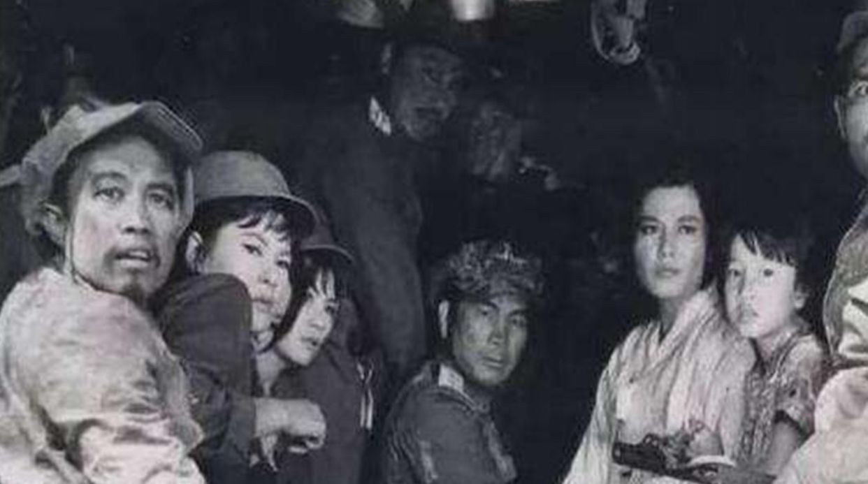 With nine Japanese female prisoners of war, they lived in seclusion for ...