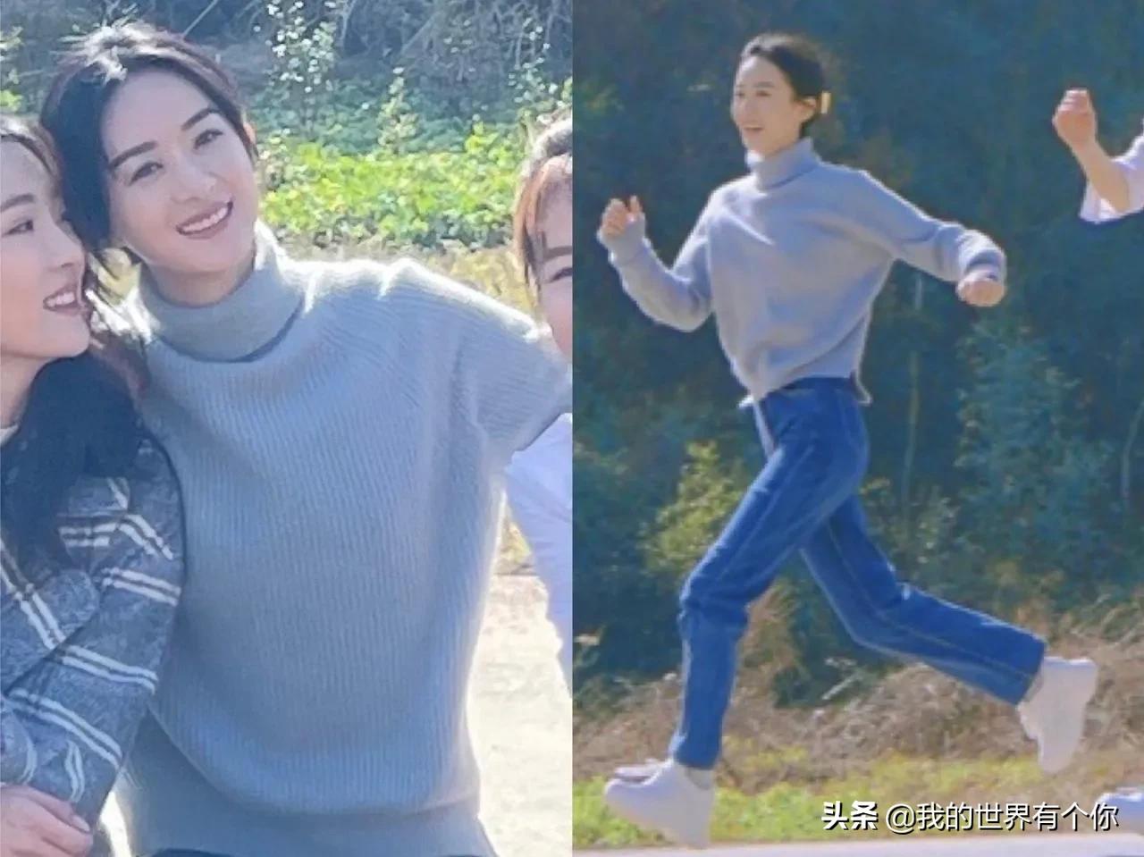 # Zhao Liying " go to 10 thousand happily " the # that kill blueness " advance everyday one half step, make oneself happy " . 