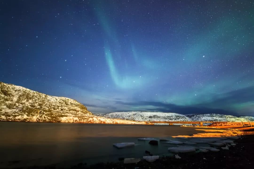 北極向北，邂逅一場絕美極光