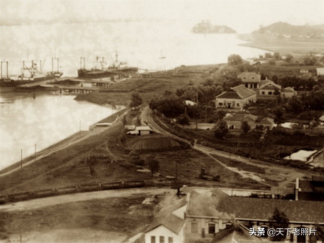 1929年安徽芜湖老照片 90年前的孙尚香庙荆壁禅寺李家花园