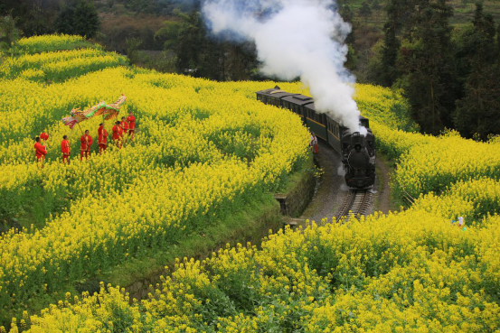 四川省犍为县：花季之旅踏春而来 领略千年古郡独特魅力