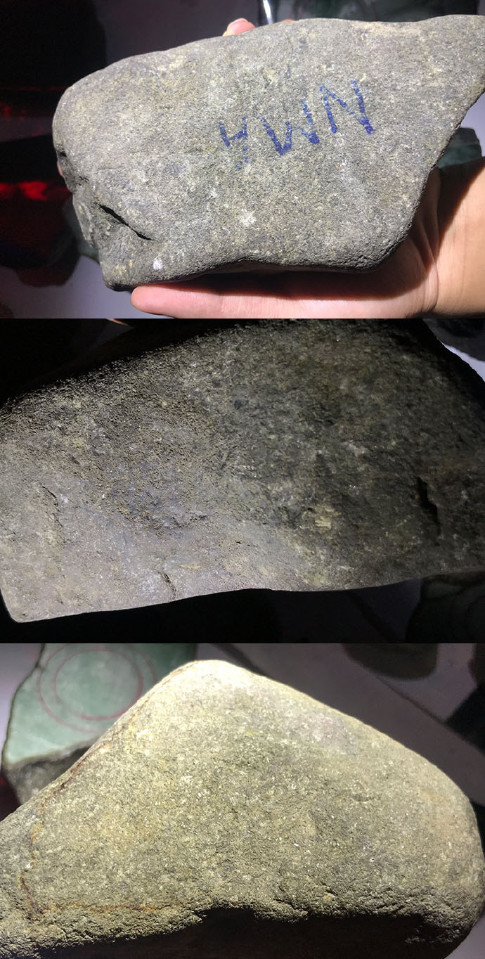 变种的翡翠原石，皮壳是什么样子呢！