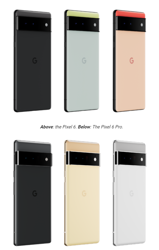 抢先iPhone13，谷歌Pixel 6定档9月13，首发安卓12