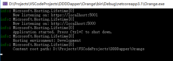AspNet Core 3.1.0 + 领域驱动设计(DDD) + Dapper + MySql