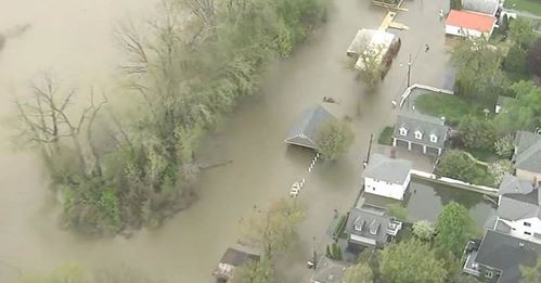 屋漏偏逢連夜雨，美國(guó)兩座大壩決堤，一座城市或因此被洪水淹沒(méi)