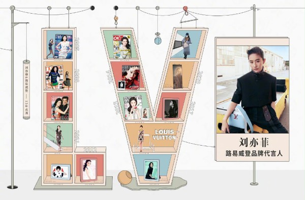 刘亦菲空降LV终于争气一回！新发型又美又飒，硬踩郑爽Prada一脚