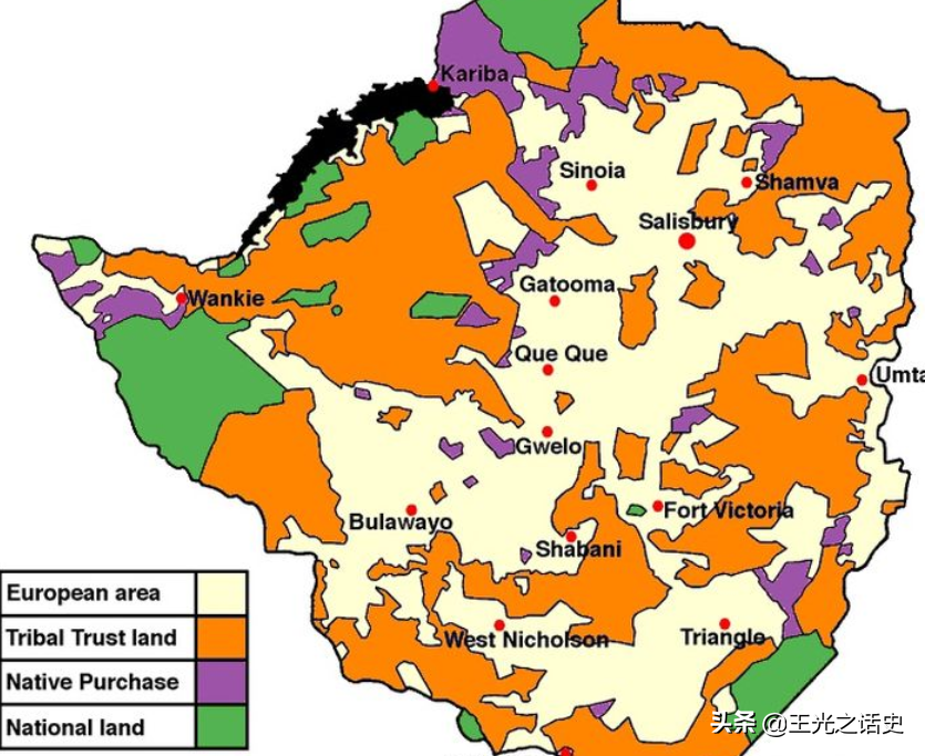 作为非洲的另一个南非，津巴布韦真的是被黑人