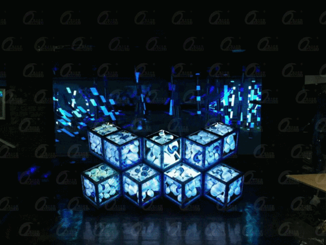 so酷！这些LED显示创造出美妙的光影世界