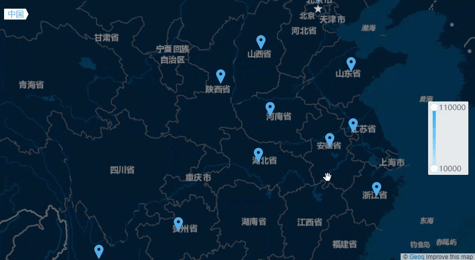 在报表上动了一些手脚，动态可视化就快速生成，比Excel简单