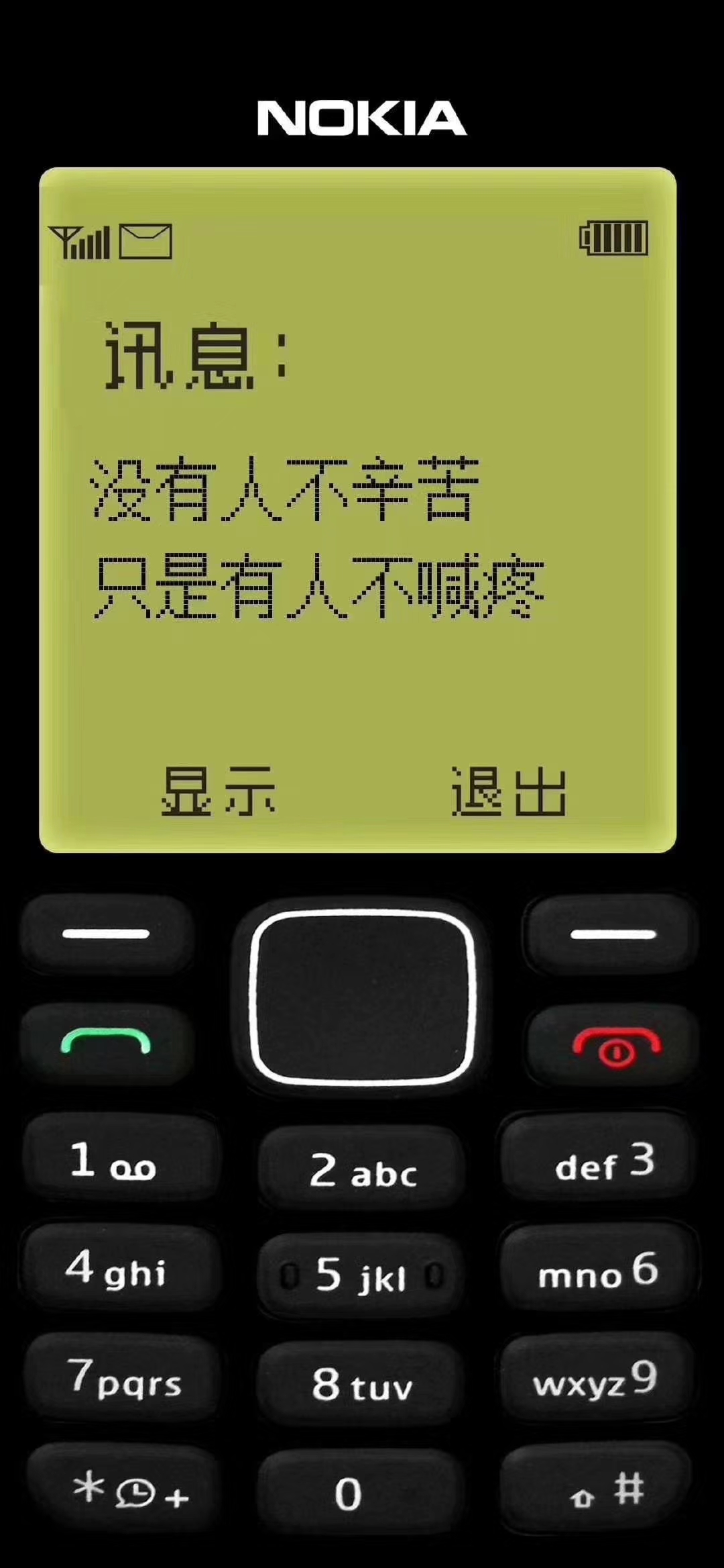 优品墙纸|021 传奇Nokia,艺术创意仿诺基亚壁纸