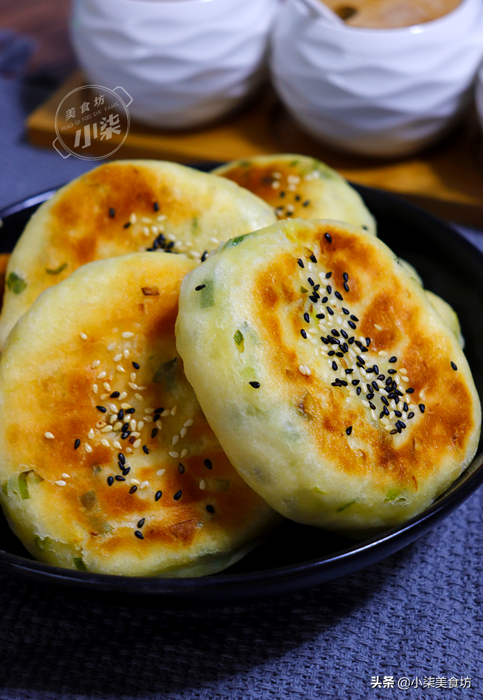 這餅我一周做2回，筷子一攪，外酥裡軟，大人孩子搶著吃，太香了