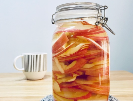 图片[1]-奶奶用了30年的苹果醋配方 不含添加剂 10个苹果能做5斤醋-起舞食谱网