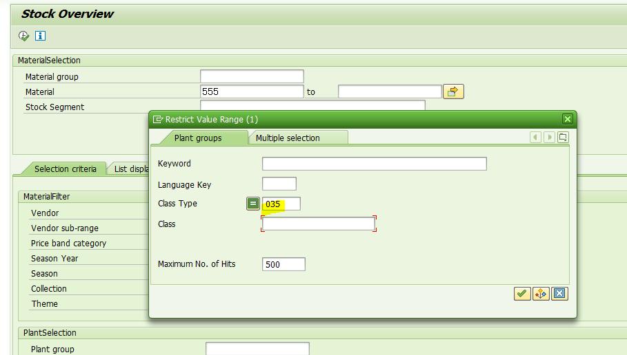 Sap Tcode Rwbe SAP RETAIL 事務代碼RWBE查詢界面上的Plant Group - 資訊咖
