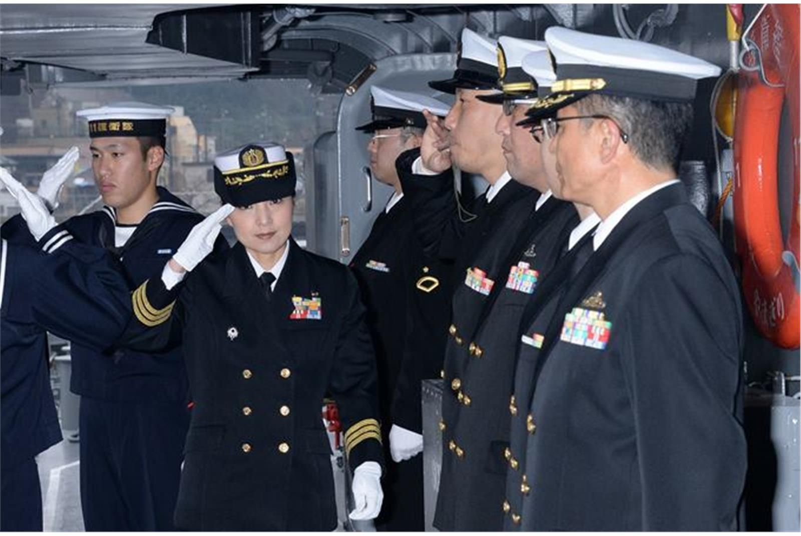 日本海上自衛隊首位女性驅逐艦長 保養得很好 你知道多少歲 Mp頭條