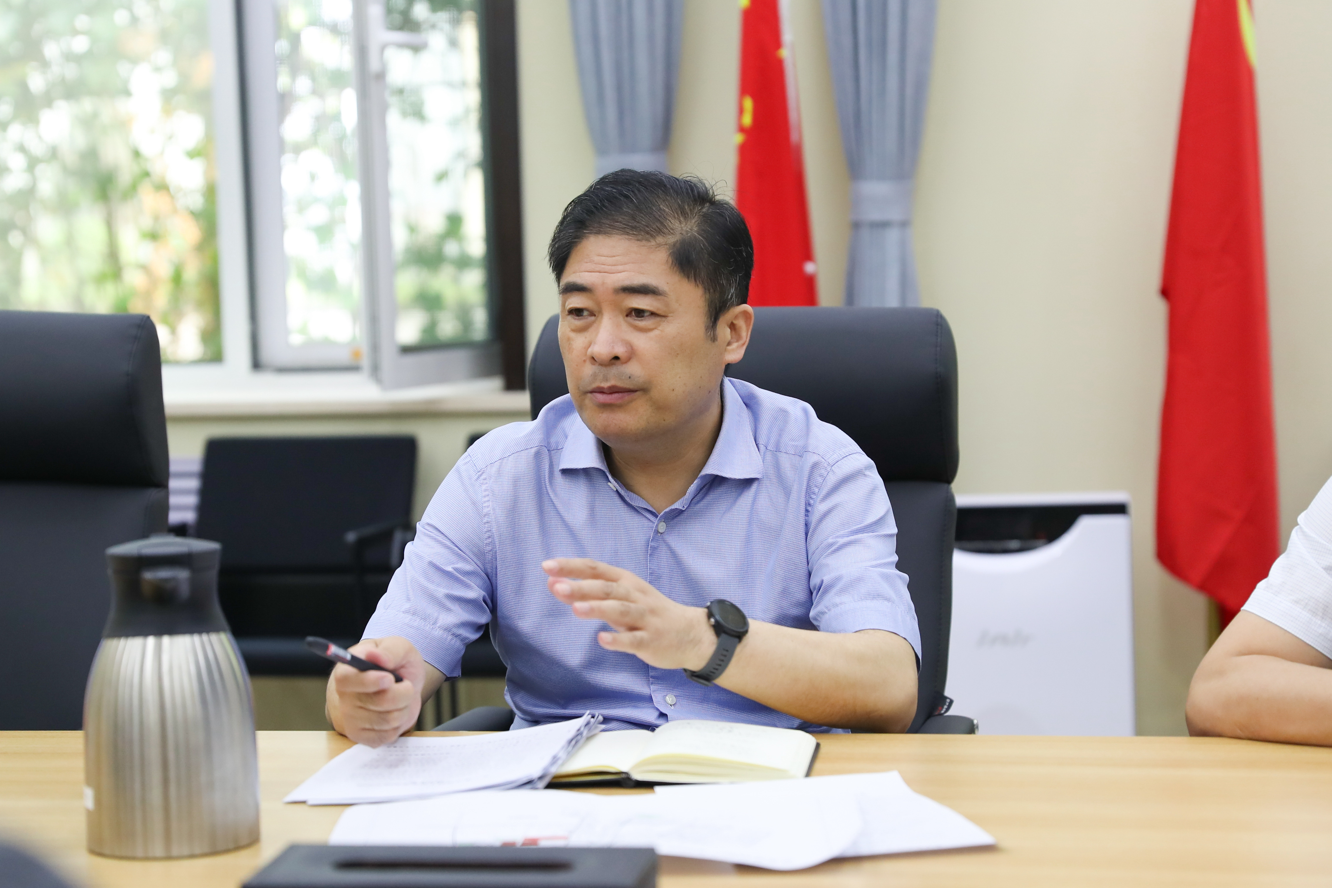 济南新材料产业园区召开重点工作调度会