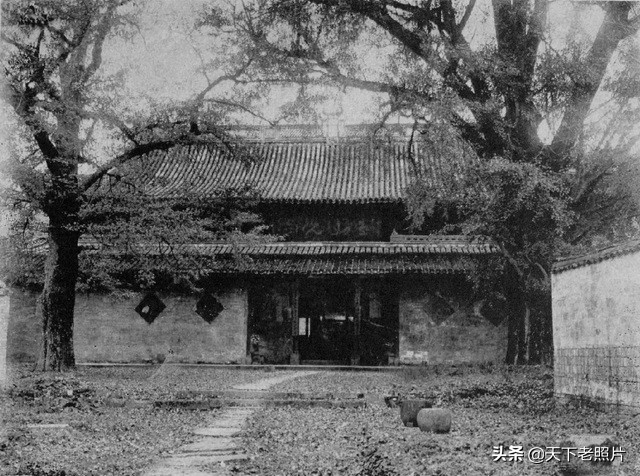 1906年浙江宁波老照片 百年前的月湖天一阁雪窦寺