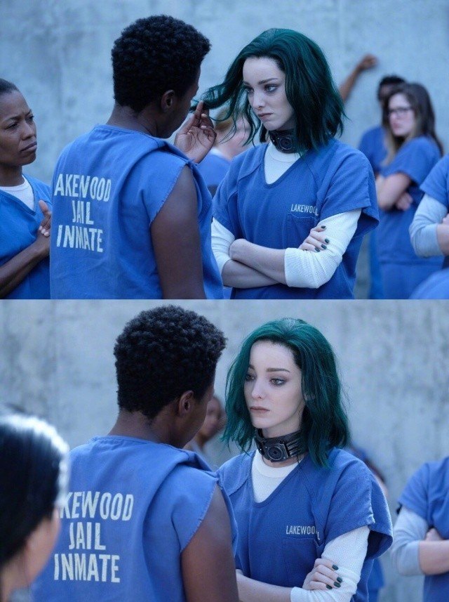 “北极星”小姐姐无修图流出，天赋异禀美得连女生都爱上她