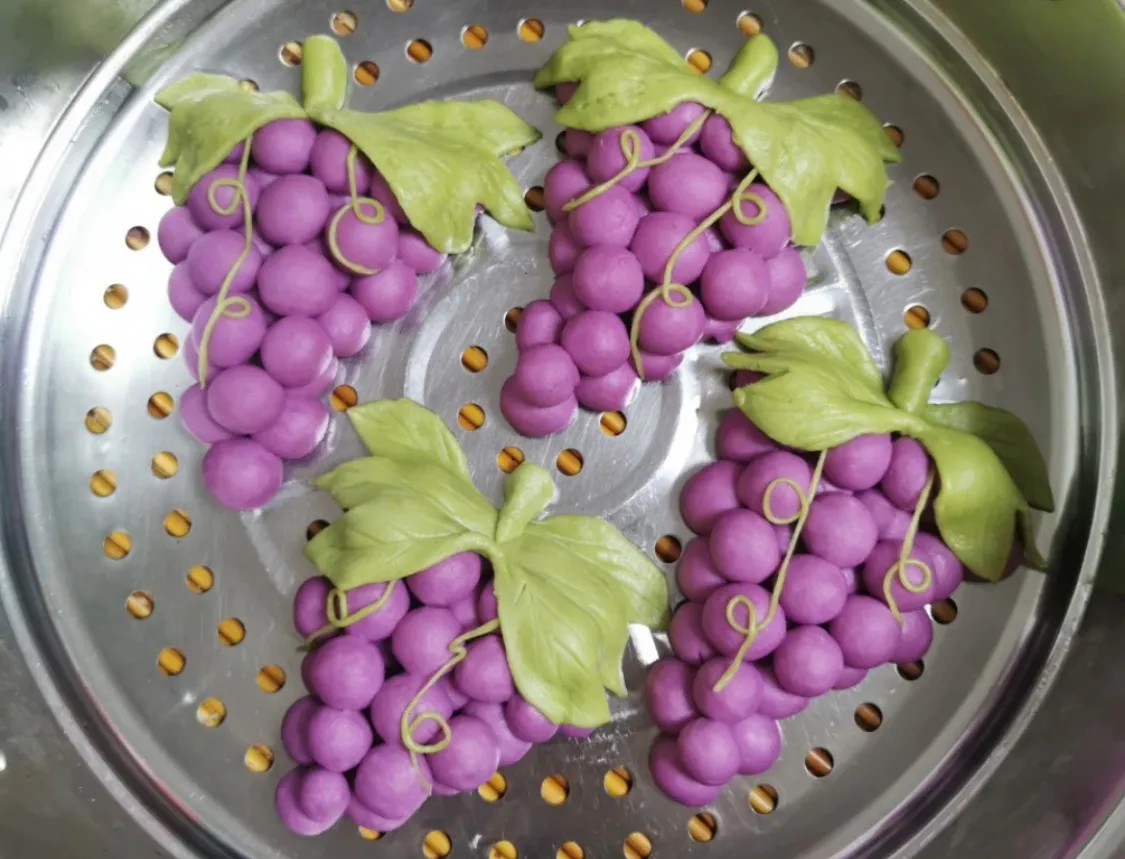 孩子们最爱的葡萄牛奶馒头 美食做法 第7张 孩子们最爱的葡萄牛奶馒头 美食做法 第7张