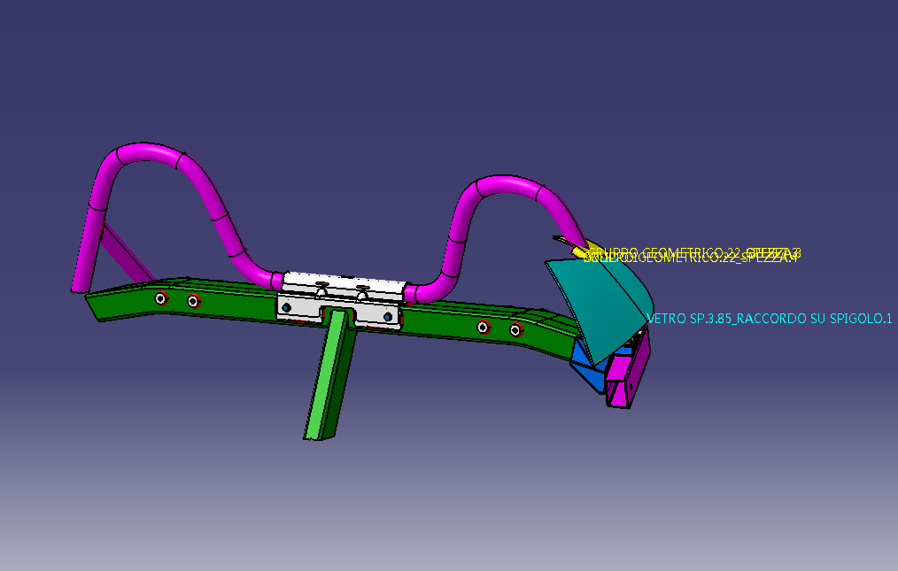 rollbar-spider车防滚架3D数模图纸 CATIA设计 IGS格式