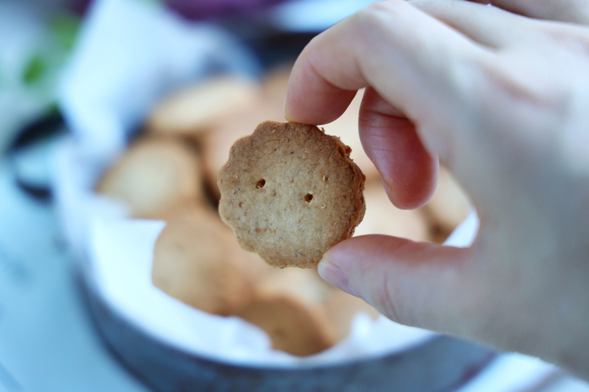 又香又脆，简单又好吃的全麦饼干，新手一看就会，出炉满屋飘香