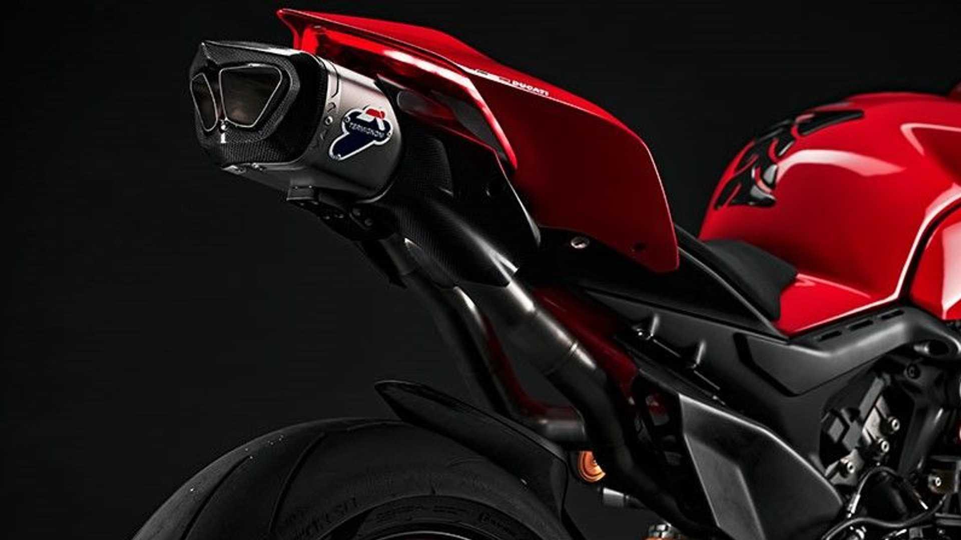 中置加底排,Termignoni推出杜卡迪Panigale V4专用排气管