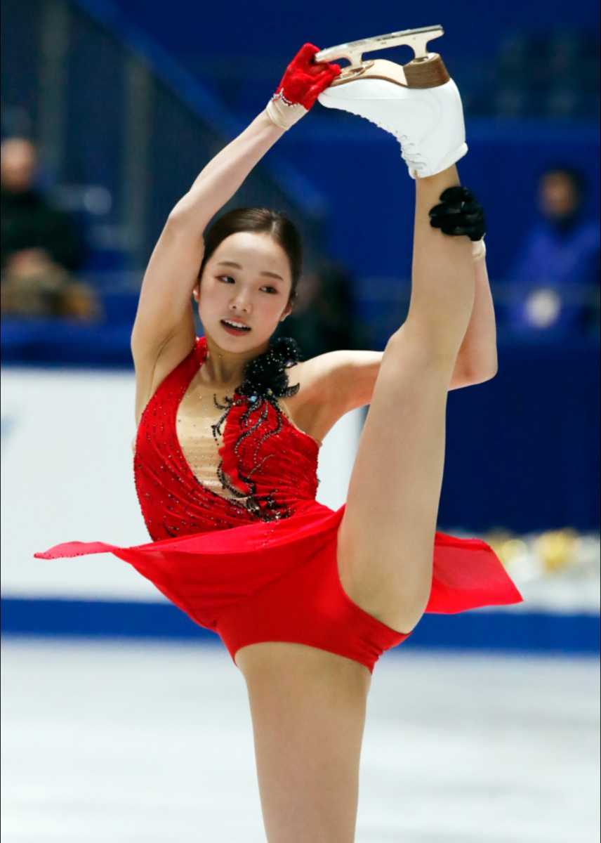 日本队的颜值担当，灵气逼人的花样滑冰选手本田真凛