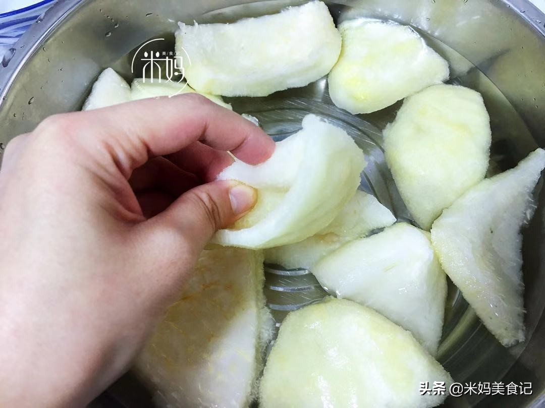 图片[5]-酿柚子皮做法步骤图 许多人却把它当垃圾扔了真可惜-起舞食谱网