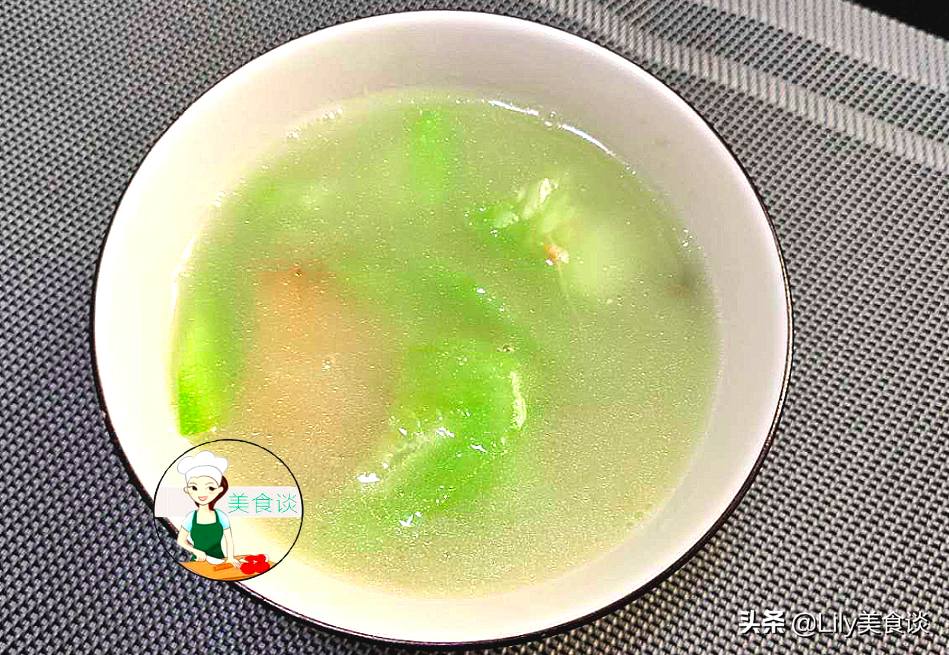 圖片[1]-魚骨絲瓜雞蛋湯做法步驟圖 春天吃特營養-起舞食譜網