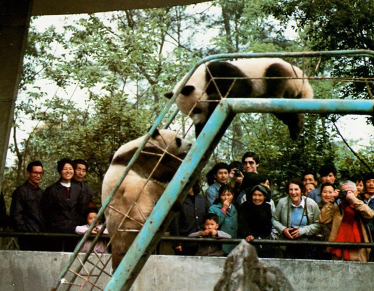 老照片：外国人摄影镜头下1984年的成都，怀念那个纯真的年代