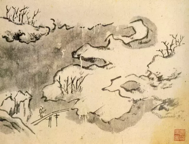 这位和尚的画,简到了极致,影响后世几百年