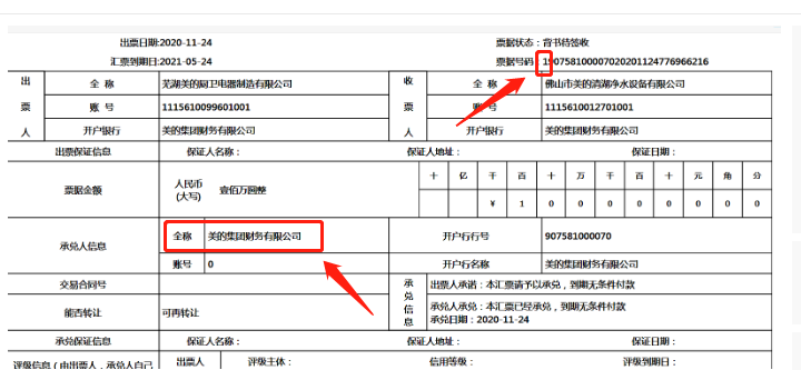 电子承兑汇票的风险点