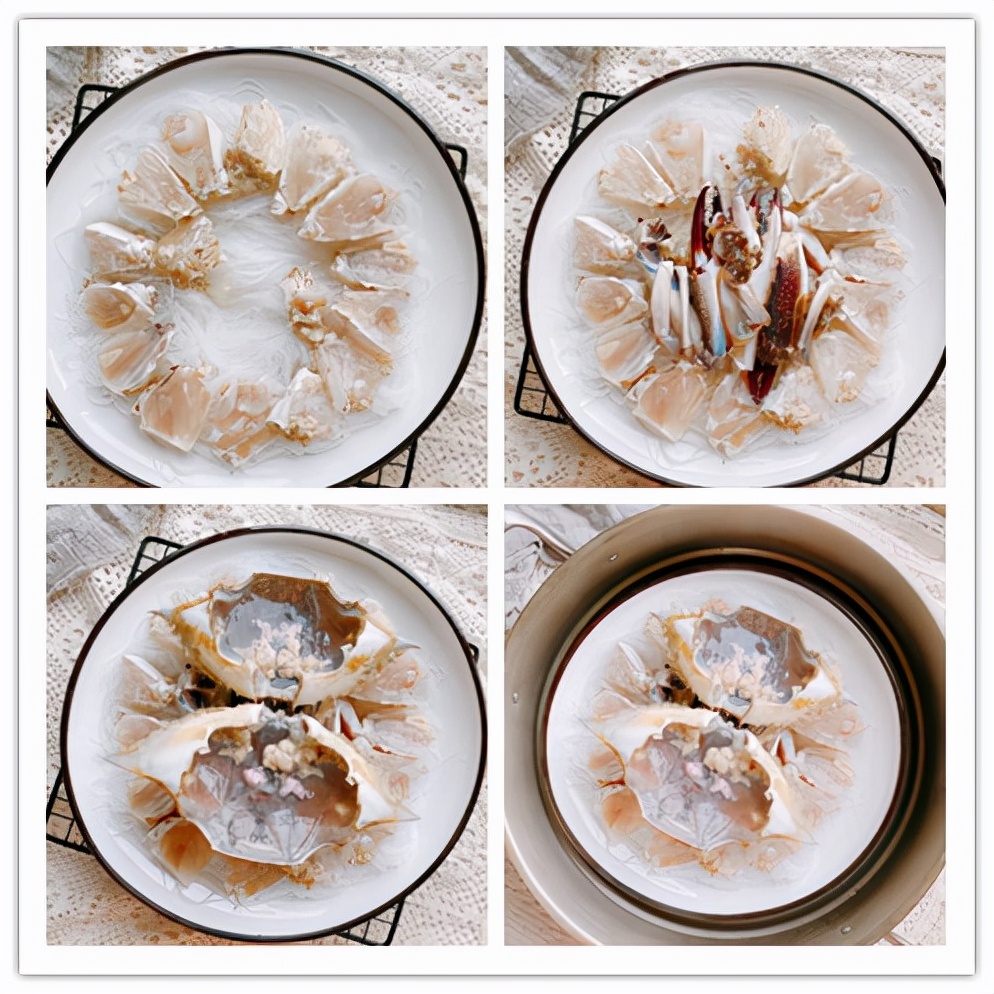 江浙沪时令菜“葱油梭子蟹”，掌握2点，肉质细嫩，鲜得掉眉毛