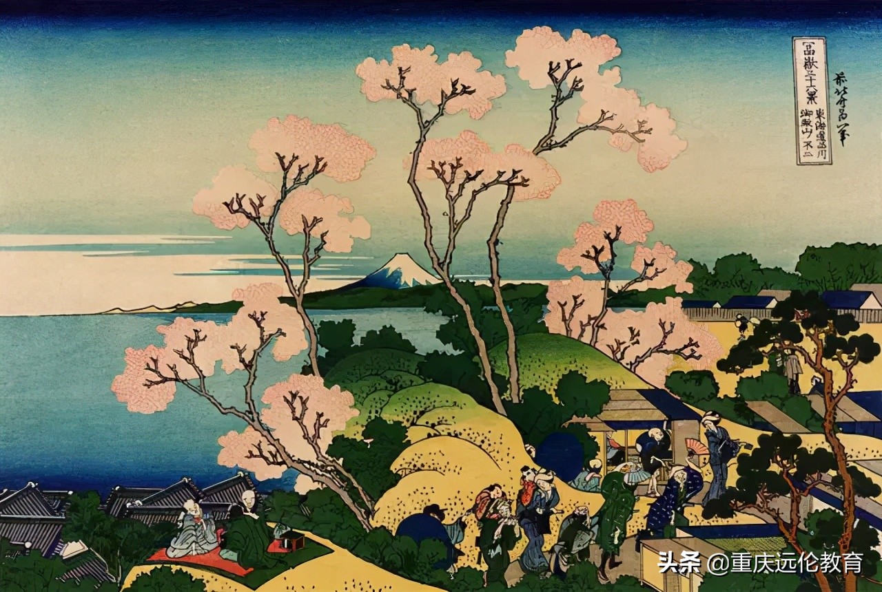 浮世绘巅峰之作 富岳三十六景 葛饰北斋画了46幅 值得收藏 资讯咖