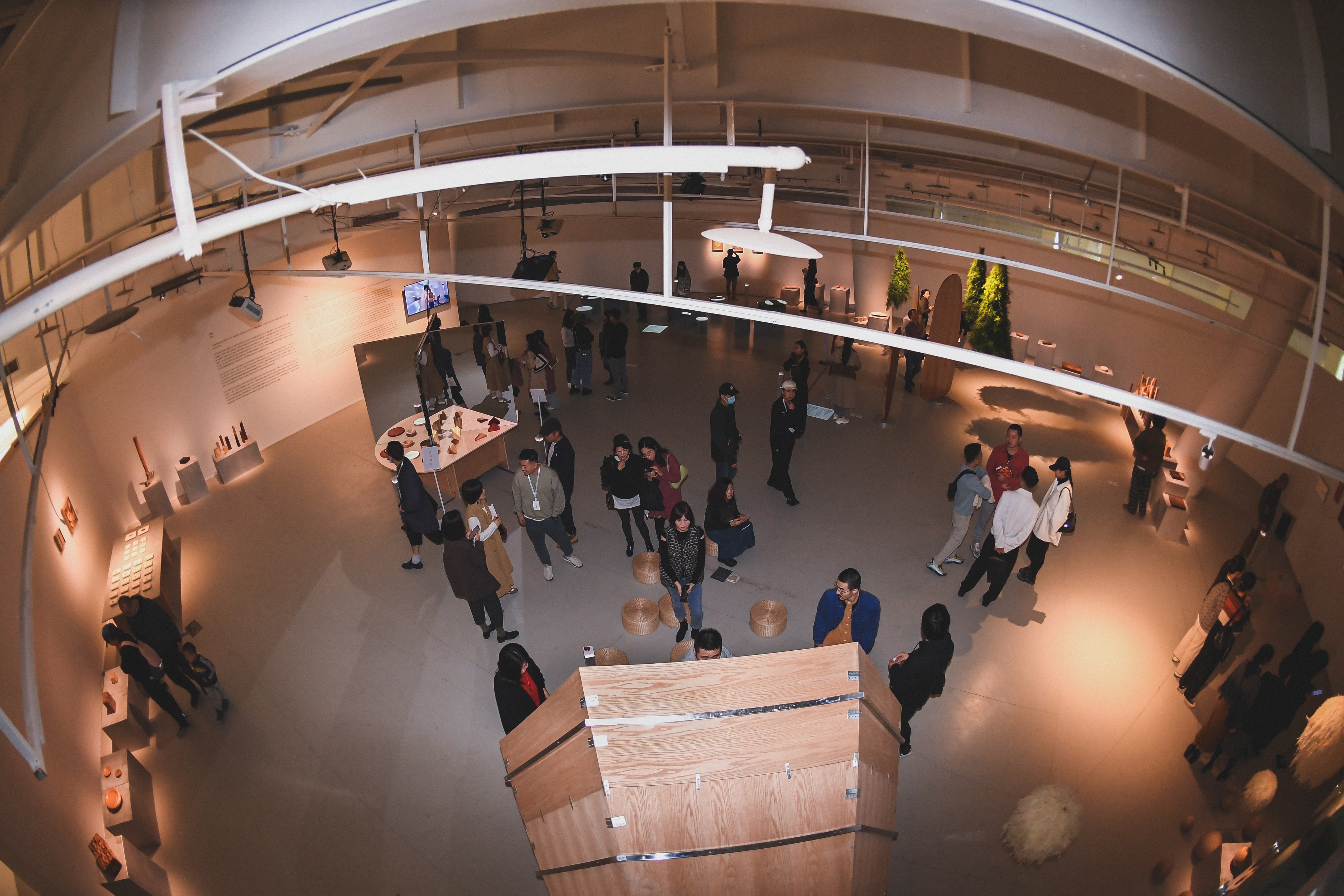 陈小丹、崔旭联合个展在原美术馆盛大开幕