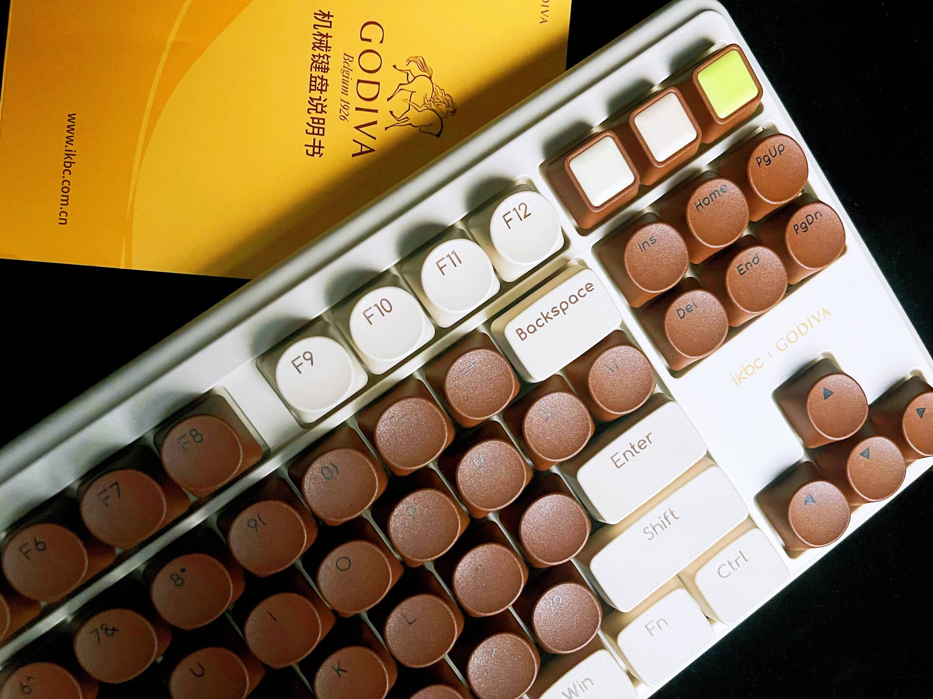 Highvalue chocolateflavored keyboard, handson experience of IKBC and